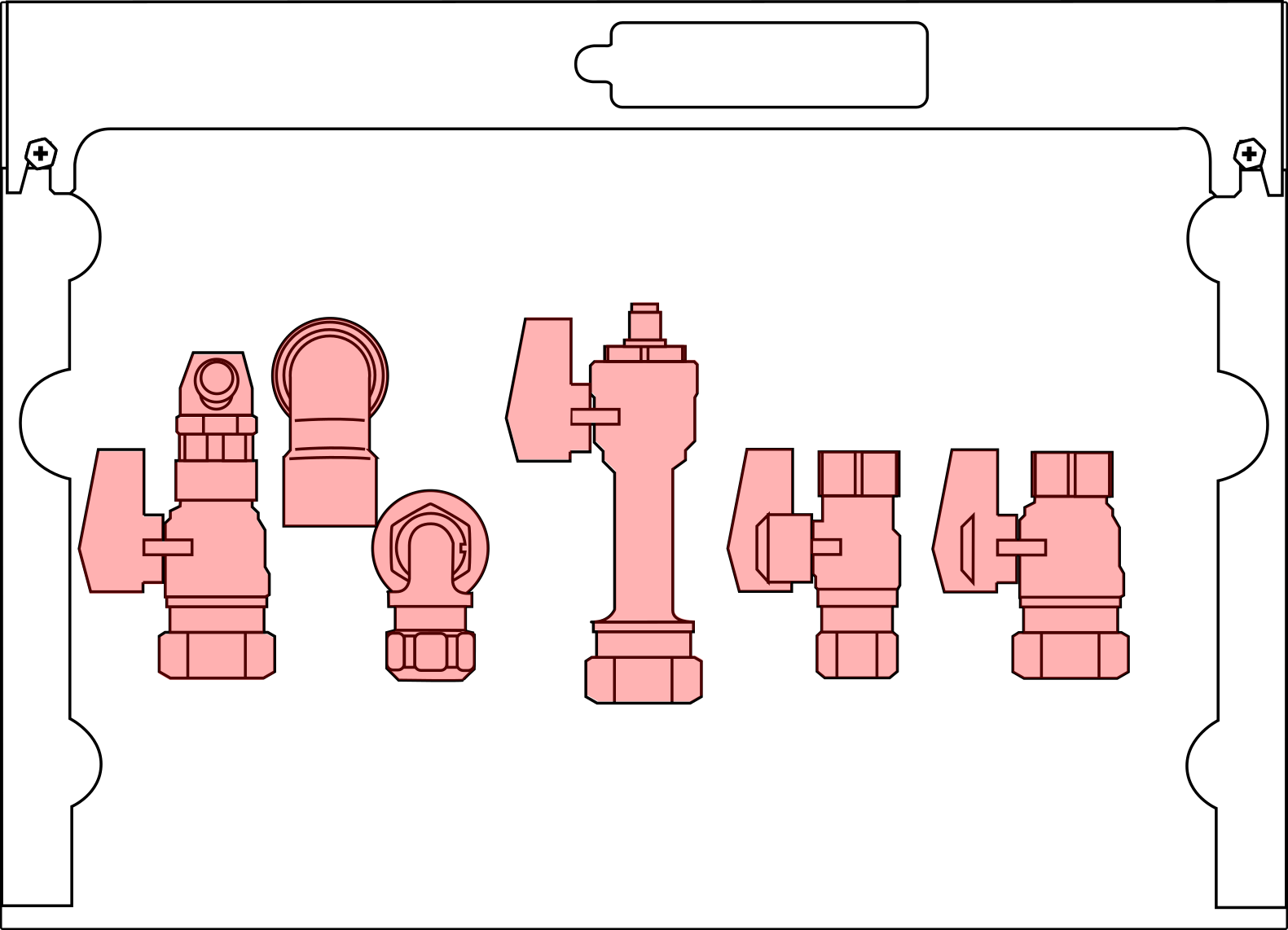 7686321 - BAXI - 800 Range - 830 - Connections Pack Kit