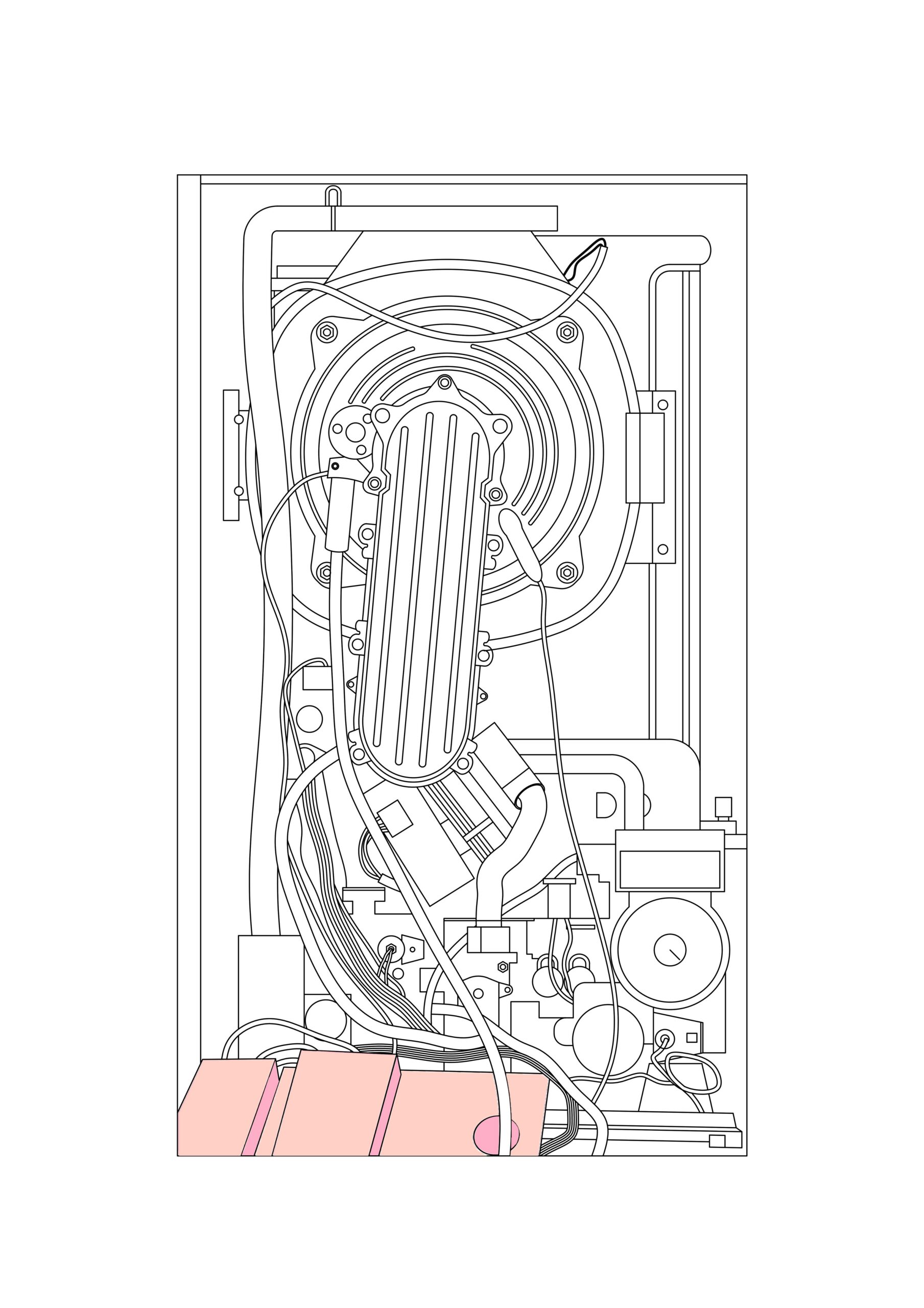 720771801 - BAXI - Neta-Tec - 28 GA - Control Box Rear