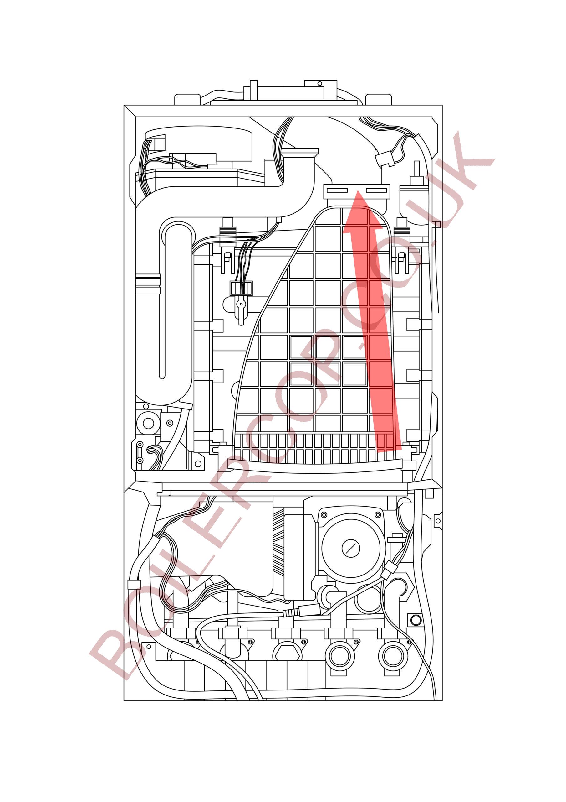 T00111155A0 - WORCESTER - Greenstar CDI Compact - Greenstar 32 CDI Compact - Flue Pipe Seal (Top) Flue