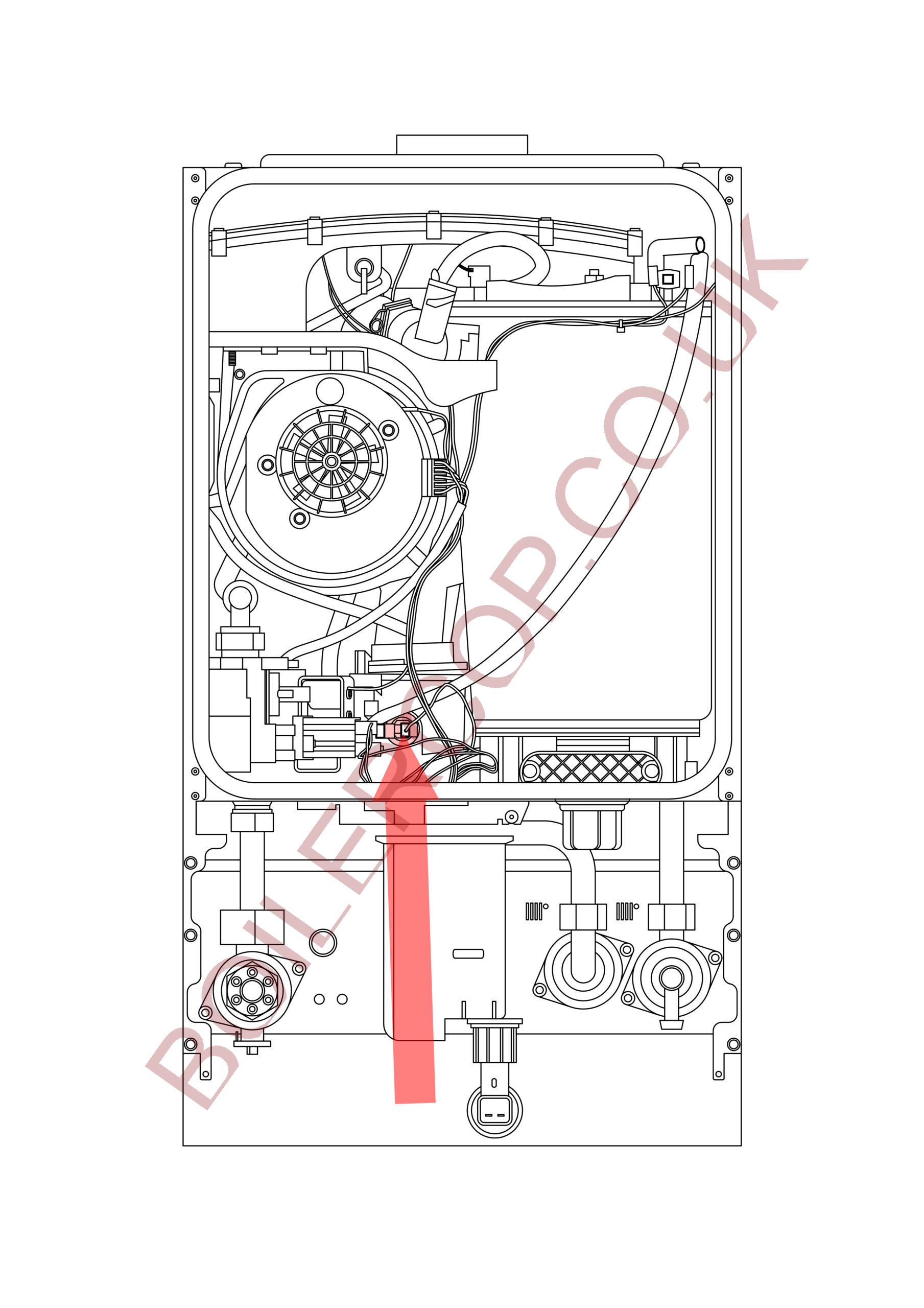 87105062670 - WORCESTER - Greenstar RI - Greenstar 15 RI HE - Temperature Limiter Assembly