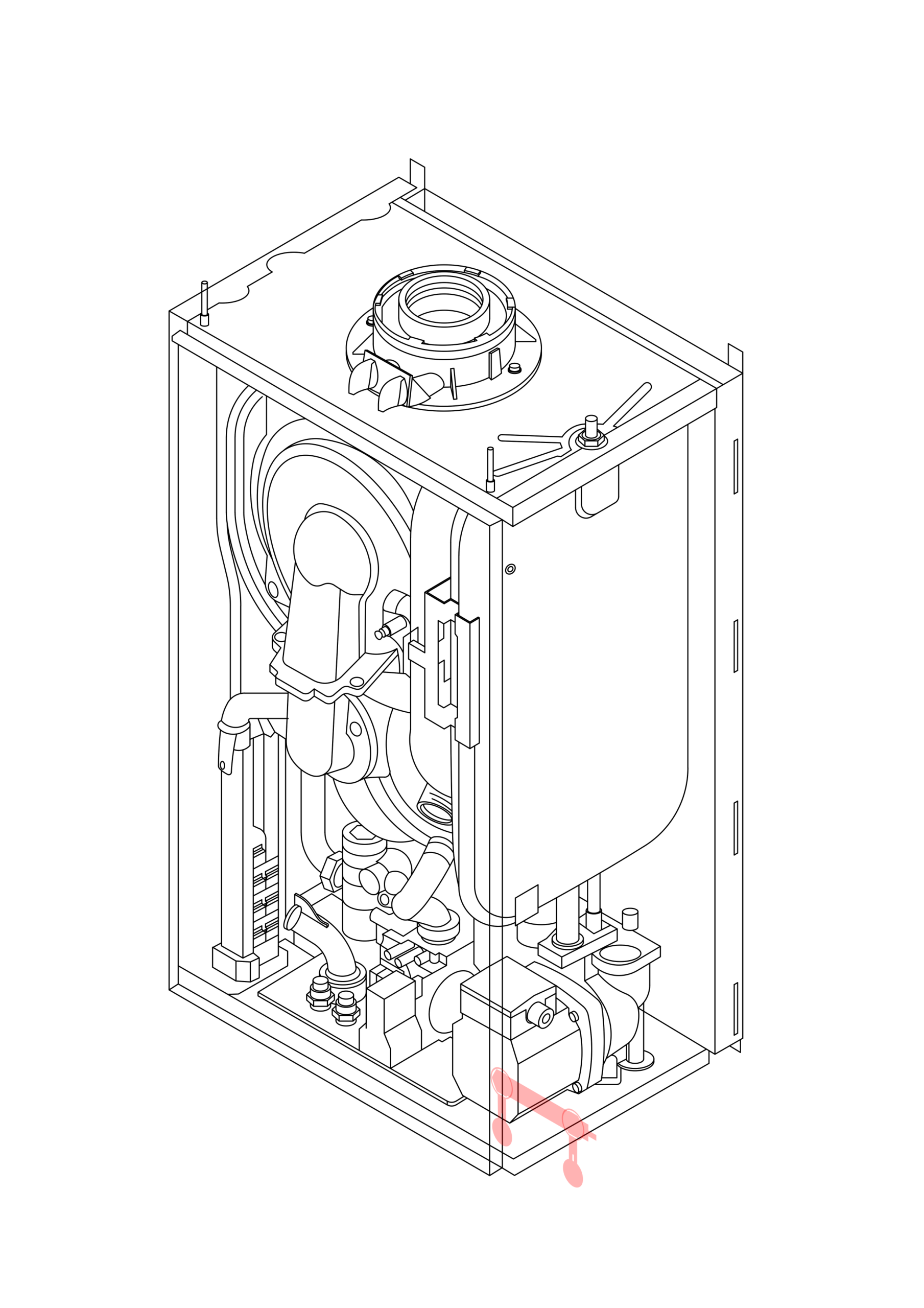 5119495 - BAXI - 800 Range - 830 - Filling Loop