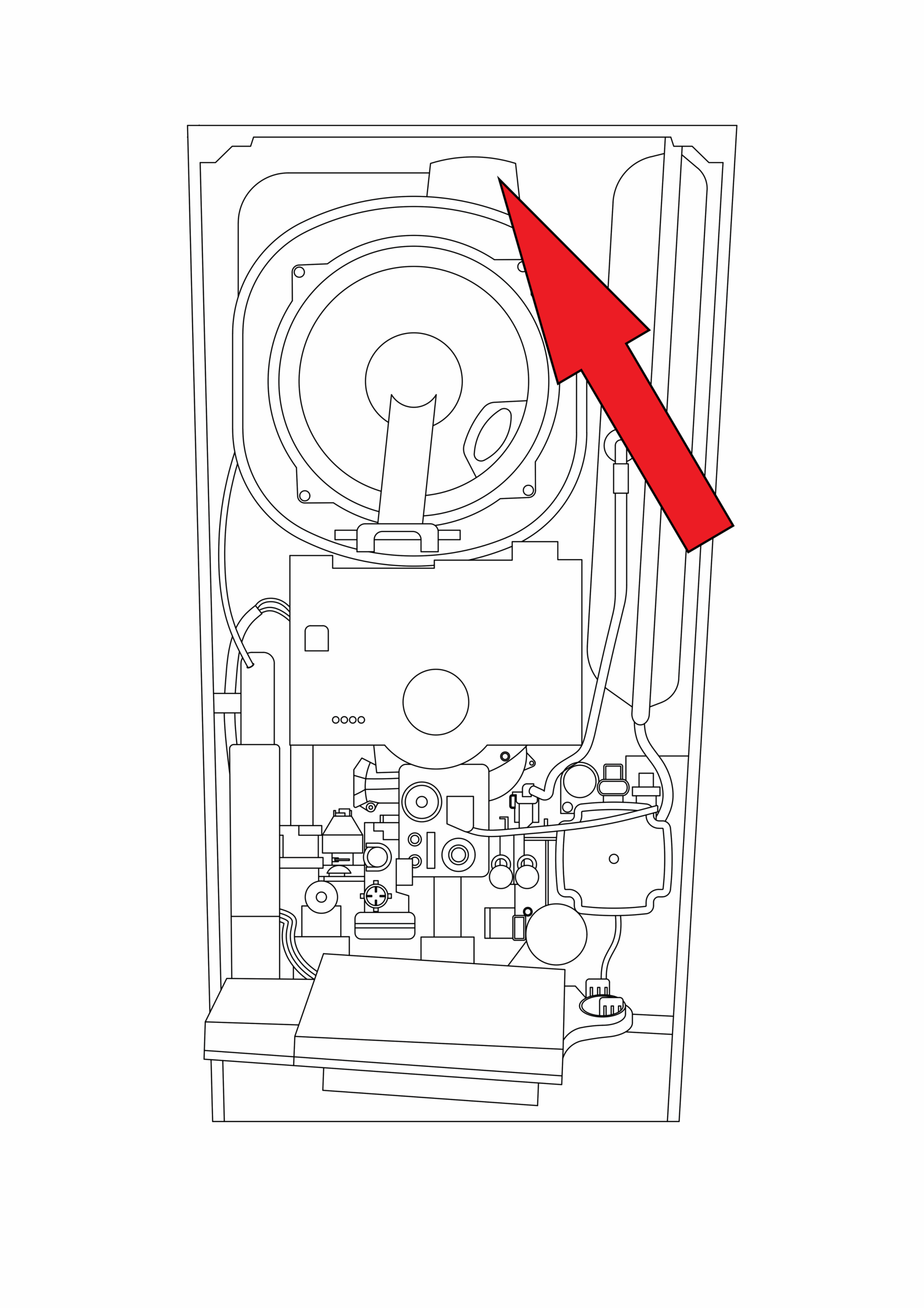 7857597 - BAXI - 200 Range - 228 Combi - Flue Gasket Kit