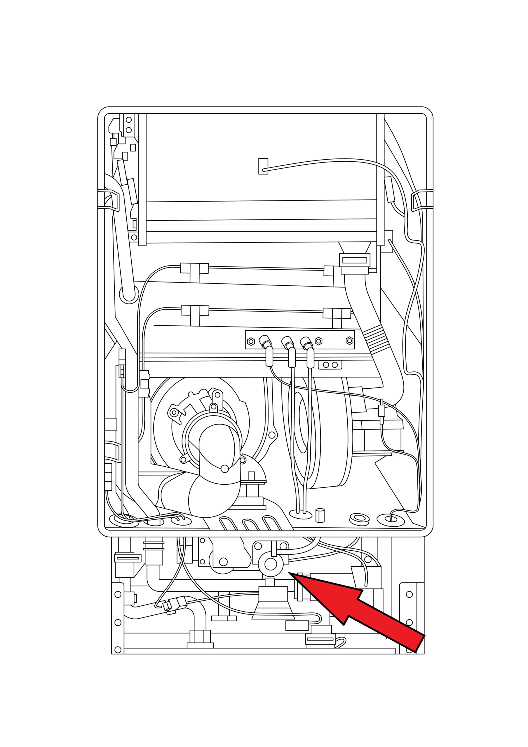 87070210190 - WORCESTER - Commercial Boilers - Cwi47 NG - Gas Valve