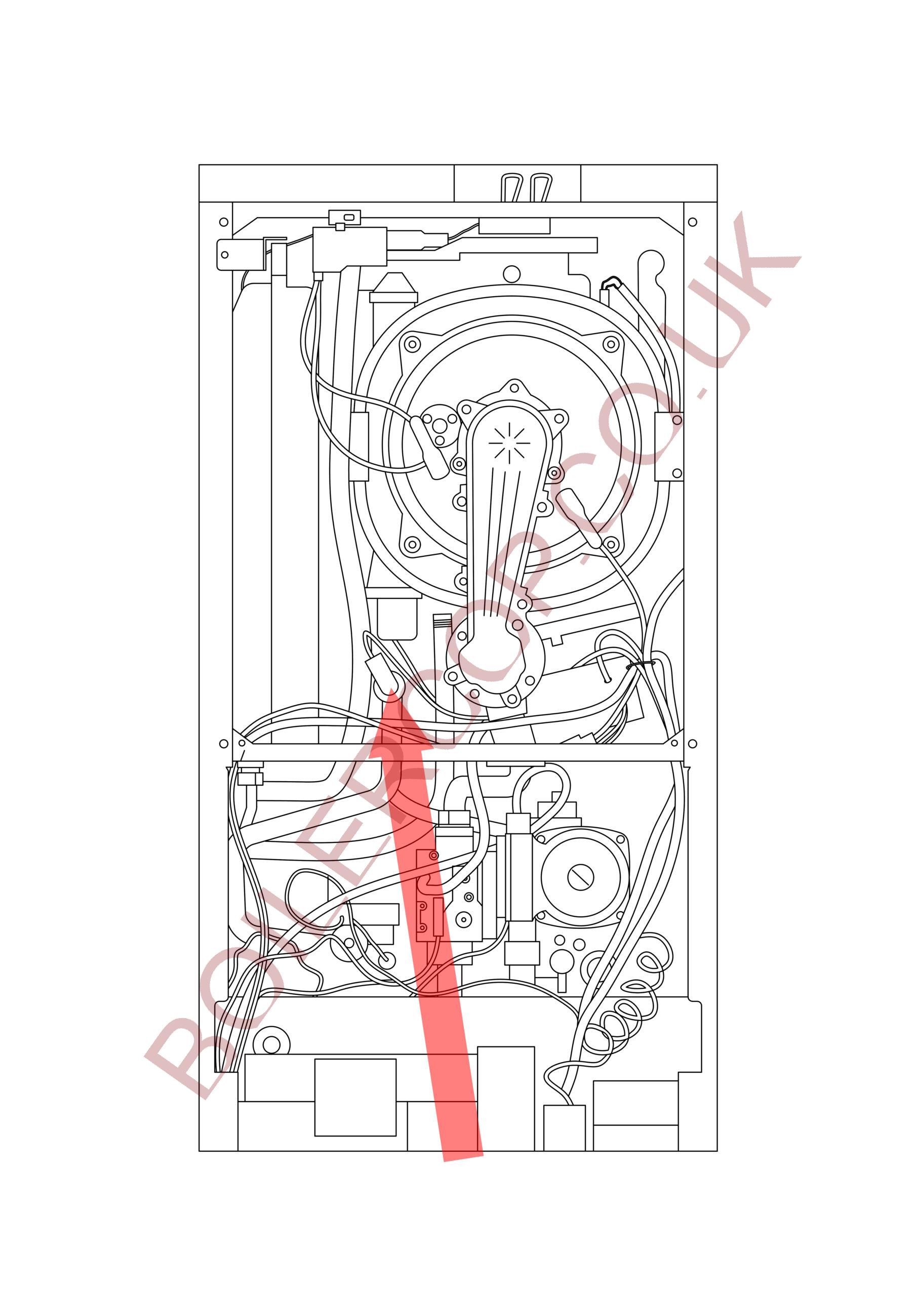 7809940 - BAXI - Duo-tec - Duo-tec 28 HE - Thermostat Limit Incl. Screws