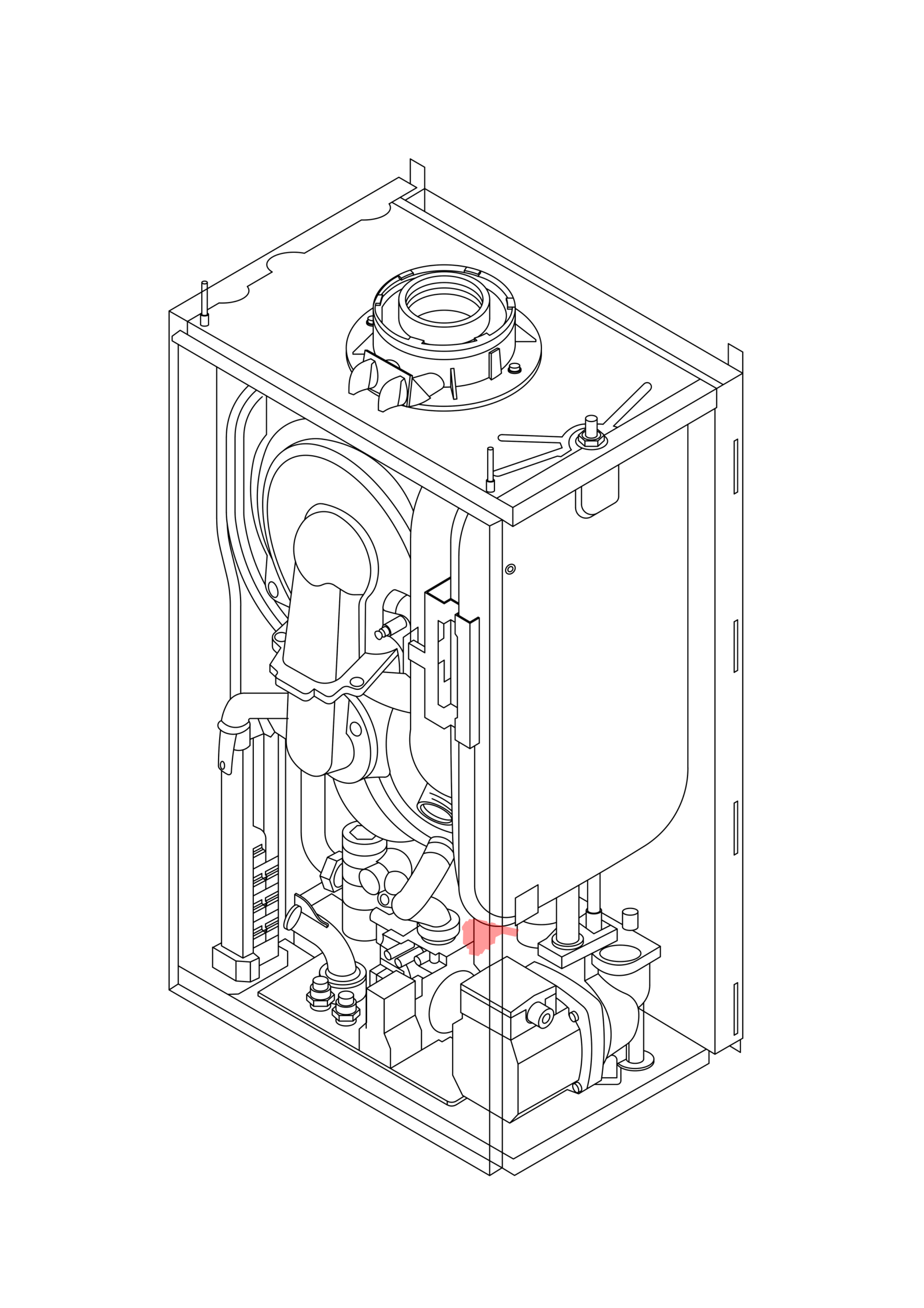 720788201 - BAXI - 800 Range - 830 - Hall Sensor