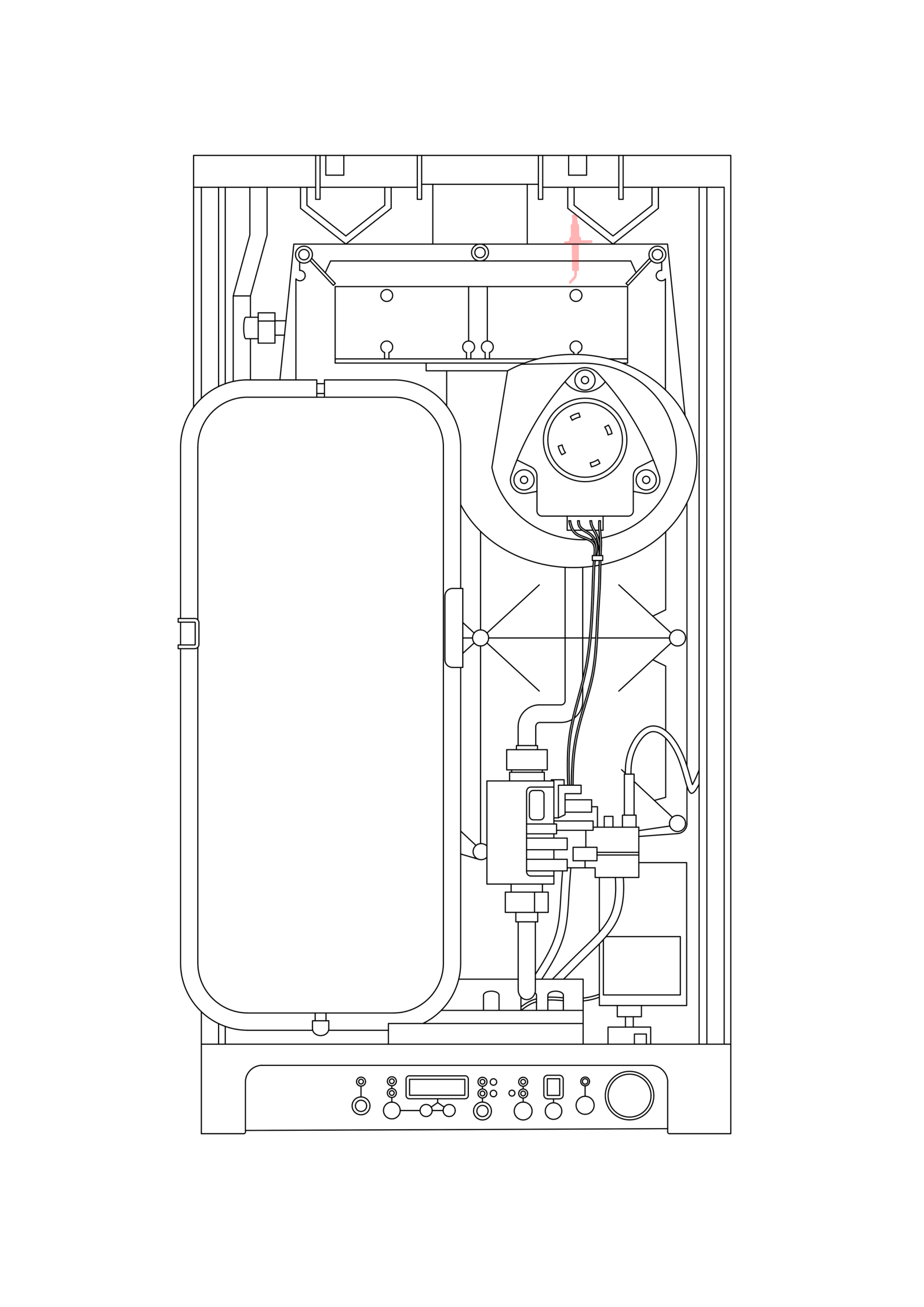074337 - INTERGAS - Rapid - 25 - Ignition Rectification Electrode