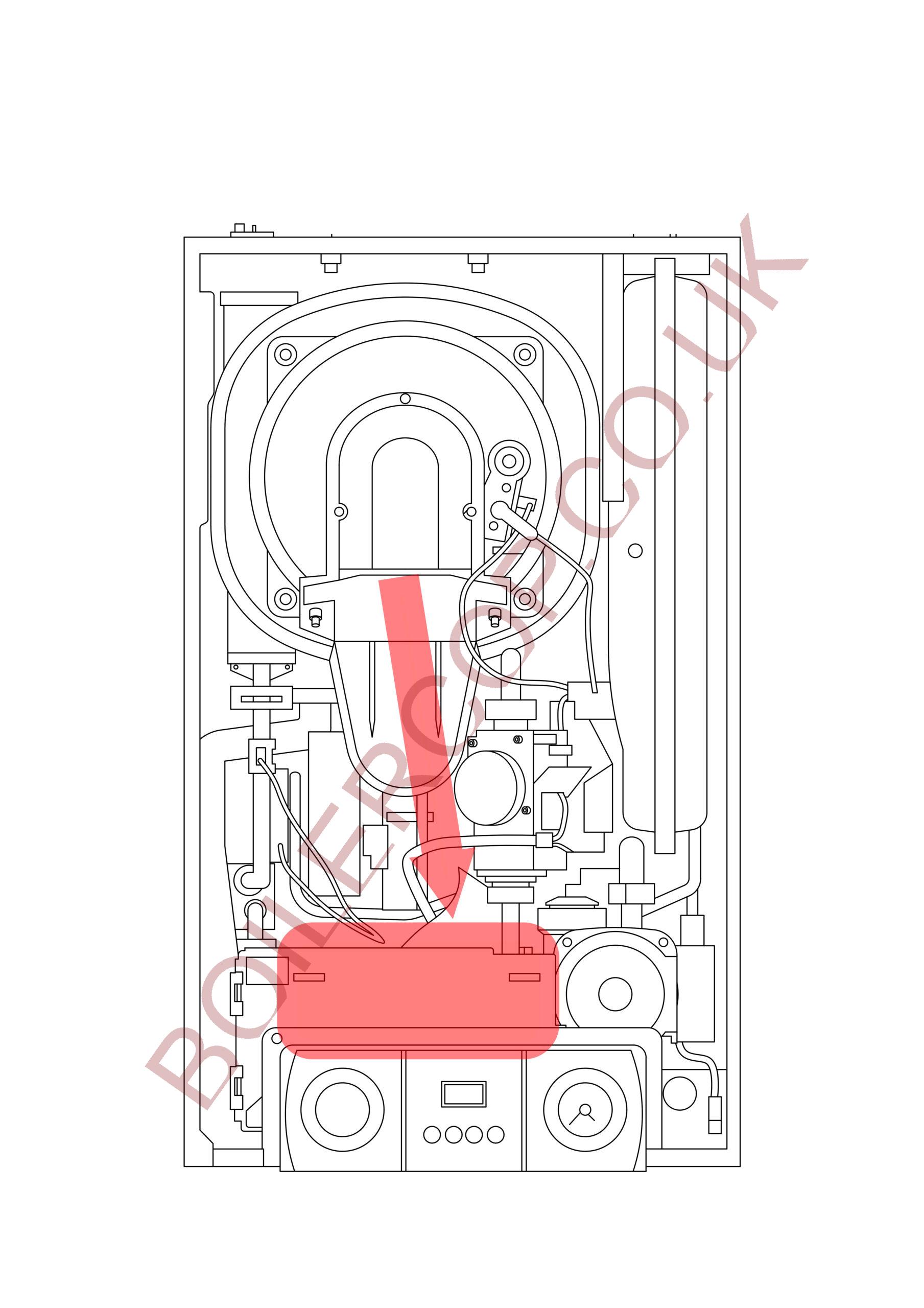 720544401 - REMEHA BROAG - Avanta Boilers - Avanta Plus Combi 28C - Plate Hex DHW