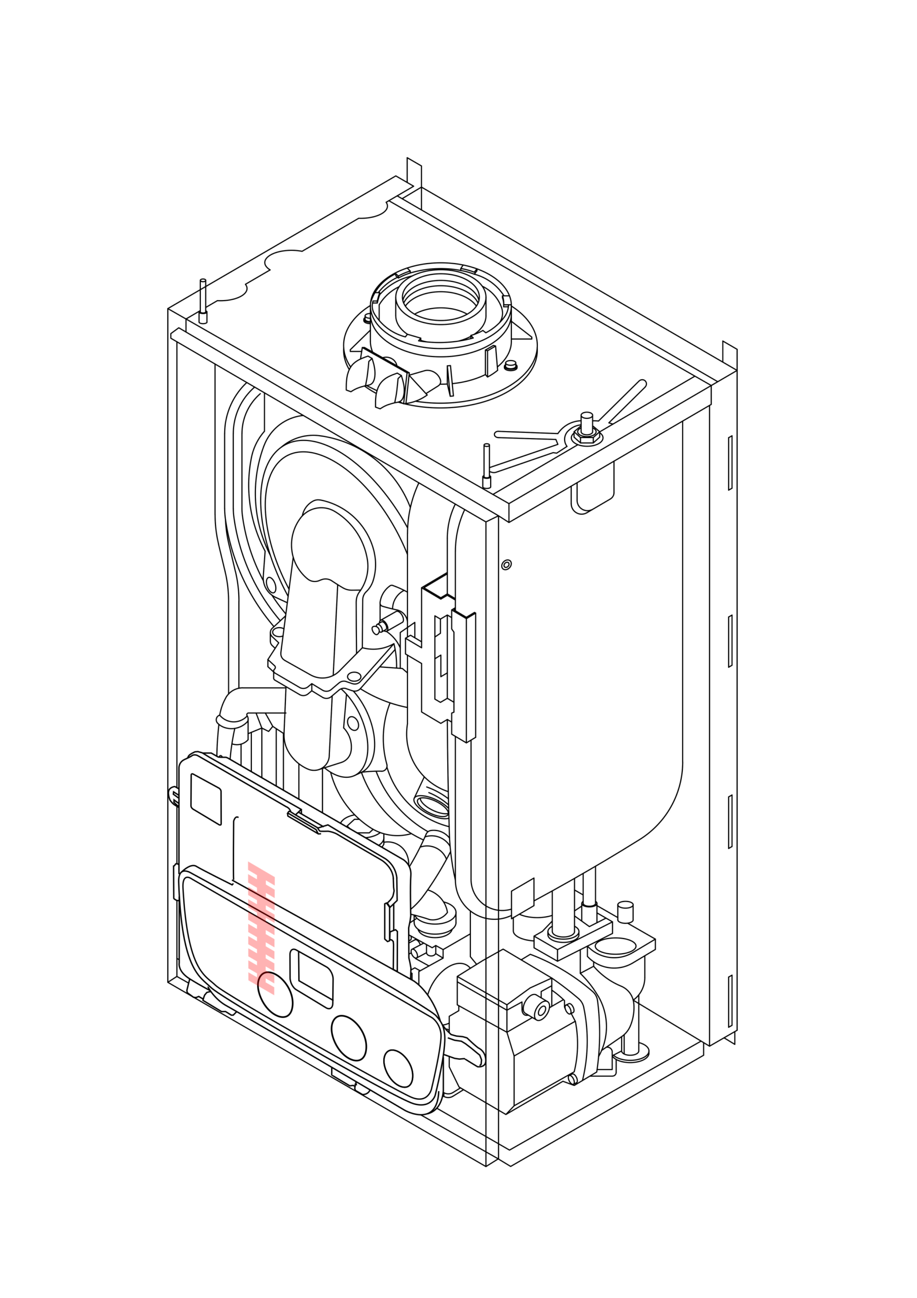 720754101 - BAXI - 600 Range - 624 - Terminal Block 10 Poles