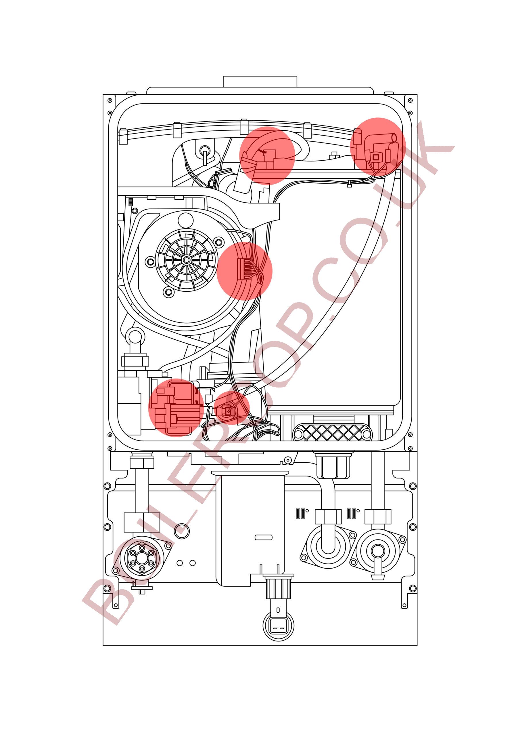 87161066990 - WORCESTER - Greenstar RI - Greenstar 15 RI HE - Mains Harness